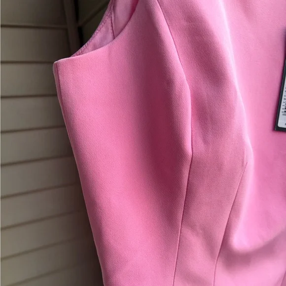 🆕💖 Gianni Bini Pink Mini Dress Cocktail Party Size 0, 8 Casual Party Modern Chic - Picture 12 of 15